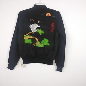 KAITLYN black embroidered jacket